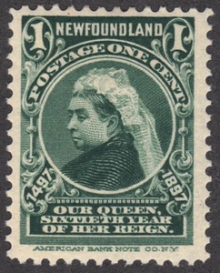 1897 Newfoundland - SC# 61 - Queen Victoria - M-H - Bild 1 von 2