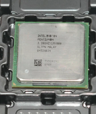 INTEL Pentium 4 3.2 GHz SL7PN SOCKET 478 P4 3.2G 3.2E - Image 1 of 3