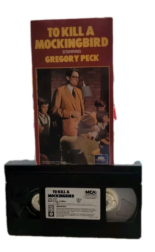 MCA To Kill a Mockingbird 1996 VHS Gregory Peck - Image 1 of 1