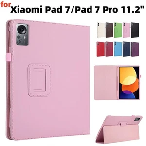 Xiaomi Pad7 Pad 7 Pro 11.2 2024 Tablet Case Magnetic Flip Stand Cover Leather - Picture 1 of 20