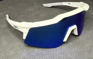 Occhiali da sole 100% SPEEDCRAFT XS blu lenti a specchio multistrato - Foto 1 di 6