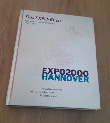 Das EXPO-Buch, Offizieller Katalog, mit (ungeöffneter CD-Rom!), 1.Auflage - Bild 1 von 3