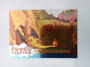 Lámina Topps Pokémon 1999 edición de animación de película #50 “The Tail End of the Race” - Imagen 1 de 2