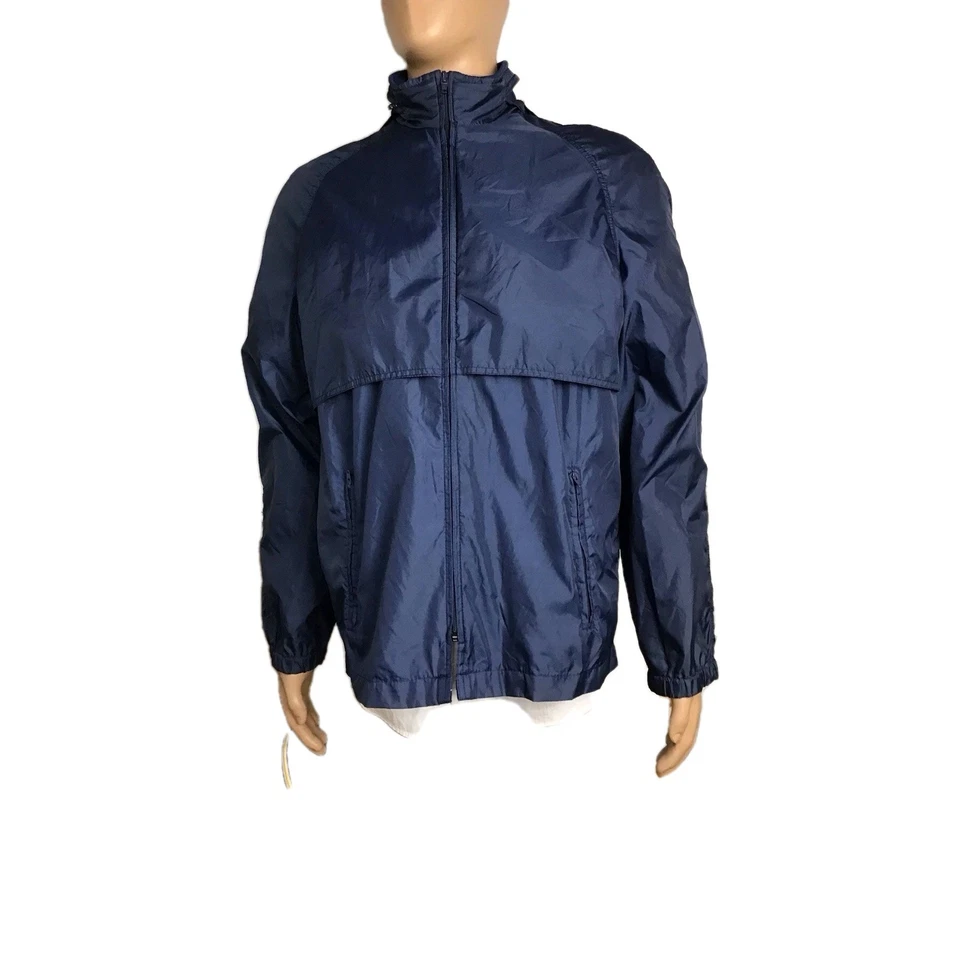 Толстовка с капюшоном мужская ветровка McGregor Competitors Club винтажная размер M нейлон молния - Изображение 1 из 4