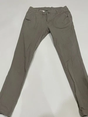 Pantalones chinos Columbia PFG para mujer 6 regulares tostados caqui frente plano cabeza de hueso elásticos Foto 1 de 4