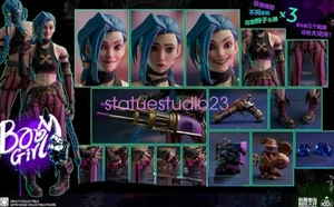 Action Figure 1/6 Onetoys League of Legends Jinx Model Toy Deluxe Ver. - Picture 1 of 7
