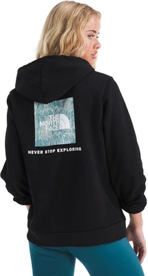 The North Face womens Evolution Box Nse Fill Graphic Hoodie | 2 Piece Hood With  - Image 1 of 4