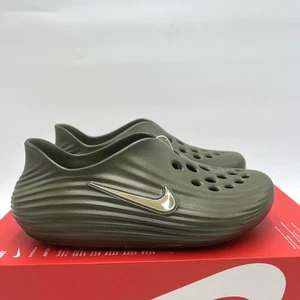 Sandalias deportivas Nike ReactX Rejuven8 Slides Uk5.5 Eu38.5 oliva PVP £64 sin cordones  - Imagen 1 de 10