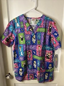 Tooniforms Cherokee Flintstones Scrub Size Small - Picture 1 of 5