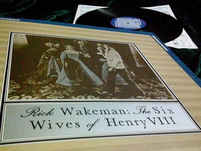RICK WAKEMAN ♣︎♣︎ SIX WIVES OF...... ♣︎♣︎ MINT QUADRAPHONIC 1973 NO MFSL / YES - Bild 1 von 4