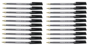 Staedtler 430 M Penne a Sfera Nere Stick Medium (Confezione da 20) - Foto 1 di 1