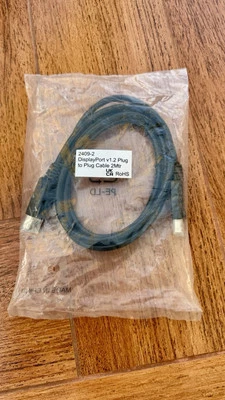 2m DisplayPort DP Kabel 2 x Stecker v1.2 - Bild 1 von 3