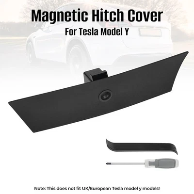 Hitch Cover for Tesla Model Y, Magnet Design Quick install and Easy to Remove - Image 1 of 4