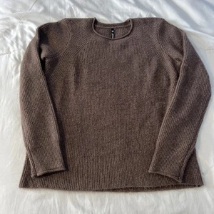 Kuhl Faye Sweater Women's Medium Purple Brown Knit Wool Blend Soft Stretch 4422 - Picture 1 of 17