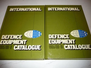 RARE - INTERNATIONAL DEFENSE EQUIPMENT CATALOGUE Volumes 2 & 3-1985/86 - HC - Picture 1 of 17