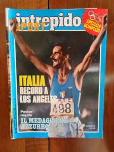 Intrepido Sport N.36 del 1984 Cova Italia Record Los Angeles Olimpiadi Ottimo ▓ - Picture 1 of 2