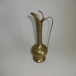 Kanne Wasserkanne Schnabelkanne aus Messing - Höhe ca. 22 cm - Bild 1 von 2