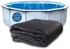 Liner Life Pool Liner Pad for above Ground Swimming Pool 18’ Round, Polyester Ge