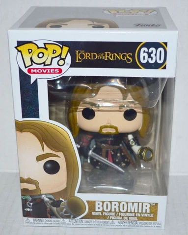 Funko POP! Lord of The Rings Hobbit Power Boromir #630 Figure Vaulted MINT🔥 Cover