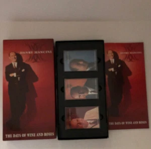 The Days of Wine & Roses by Mancini, Henry 3-Cassette Box Set with Book 1995 - Imagen 1 de 3
