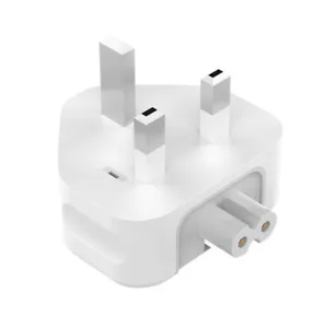 AC Adapter Wall UK Plug Duckhead 2Pin For Apple Macbook Pro Power Charger Plug - Picture 1 of 3