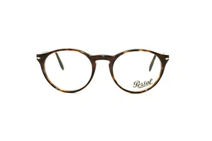 Persol 3092-V 9015 Runde Unisex Brille Brandneu mit Gratis SV Gläsern - Bild 1 von 24