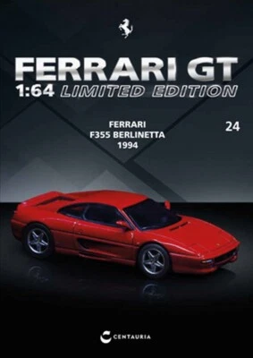 NEW IXO 1:64 FERRARI F355 Berlinetta - 1994 +BOX +Magazine no Minichamps - Immagine 1 di 3