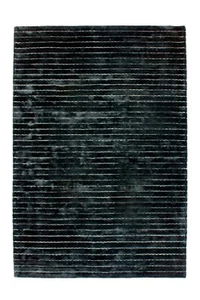 Kurzflor Teppich Grau Uni, Klassisch Wolle 120x170 cm - Bild 1 von 5