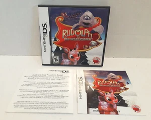Rudolph the Red-Nosed Reindeer Nintendo DS 2010 Case and Manuals Only No Game - Picture 1 of 5
