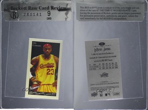 2009 Upper Deck Goodwin Champions Mini LeBron James #73