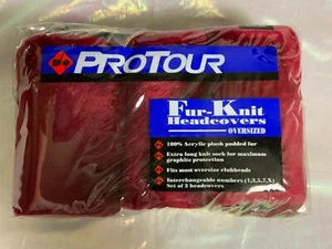 NUEVO ProTour Borgoña Tejido en Piel Gran Tamaño Cubierta Intercambiable #'s - Imagen 1 de 6