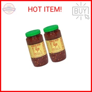 Huy Fong Sambal Oelek Ground Fresh Chili Paste (Large 18 oz Jars) 2 Pack - Picture 1 of 1