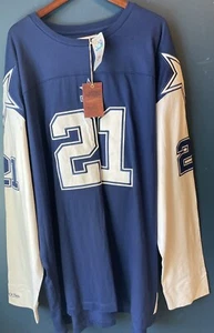 Deion Sanders #21 Mitchell & Ness Authentic Player Jersey Stitched 6XLB - Picture 1 of 21
