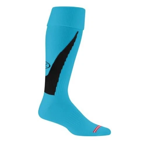 Calcetines de fútbol Xara Youth Unisex Elite 3048 OSFM verde azulado negro nuevos con etiquetas Foto 1 de 1