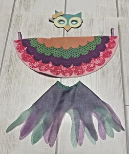 American Girl Gummistiefel Wishers Verkleidung Kostüm Kofferraum Ersatzteile Eule Maske x 3 - Bild 1 von 7