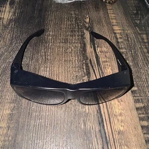 Solar Shield Polarized Fit Over Sunglasses,Size M/L 100% UV, Black - Picture 1 of 3