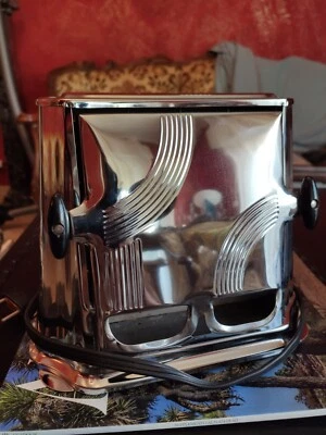 Tostapane Vintage Son-Chief Serie 680 2 Fette Art Deco Funzionante anni '40 - Image 1 of 4
