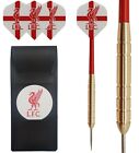 21g Liverpool Brass Darts Set - LFC Darts - Official LFC Flights - Stems - Case
