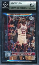 MICHAEL JORDAN 1997-98 UPPER DECK BGS 9.5 GEM MINT CARD #18! POP 10 IN 25 YEARS!