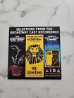 Disney On Broadway;NEW-Beauty And The Beast. The Lion King. AIDA. PROMO 1 DISC