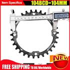 104BCD Bicycle Chainring 30T MTB Bike Chain Wheel Crank Part (Black)