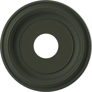 CMP13TRGHC Traditional Thermoformed PVC Ceiling Medallion (Fits Canopies up t... - Picture 1 of 5