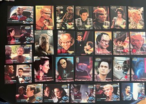 Star Trek Deep Space Nine Insert Chase Trading Card Sets + 38 Chase Cards Total