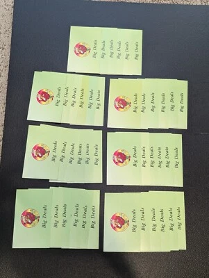 Rich Dad Cashflow Investing 101 Board Game Replacement Pieces - Big Deals Cards - Image 1 of 3