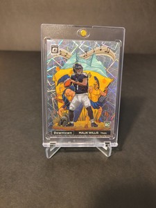 Malik Willis 2022 Donruss Optic Downtown Prizm SSP RC #DT-MW