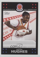 2008 Topps McDonald's All-American Game Portrait destini hughes #DH