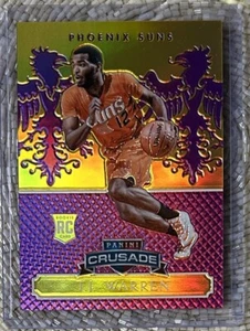 2014-15 PANINI EXCALIBUR CROCIATA VIOLA /75 TJ WARREN RC - Foto 1 di 2