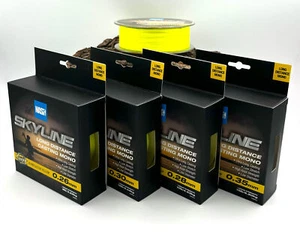 Nash Skyline Casting Mono UV Yellow Karpfenschnur 1000m Carpline Schnur Gelb - Picture 1 of 5