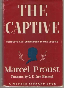 Marcel Proust - The Captive The Modern Library 120.3 Hardback in DJ - Picture 1 of 1