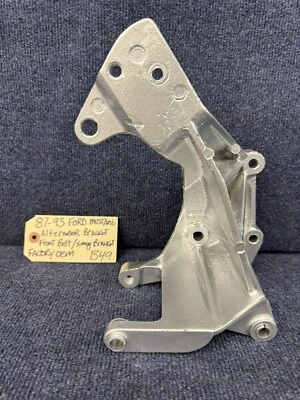1987-1993 FORD Mustang 5.0  Alternator smog pump bracket E5AE-10039-CA OEM 302 - Image 1 of 4